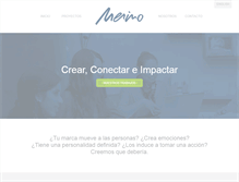 Tablet Screenshot of merino.com.pe